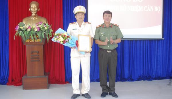 Công bố quyết định bổ nhiệm lãnh đạo CAQ Thanh Khê