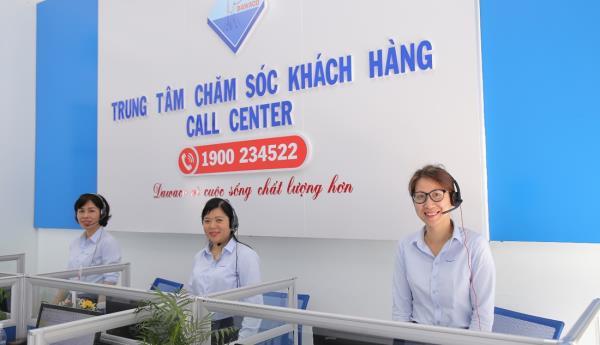 Công ty cổ phần cấp nước Đà Nẵng thông báo: Về việc thành lập và đưa vào hoạt động Trung tâm chăm sóc khách hàng Dawaco (Call Center)