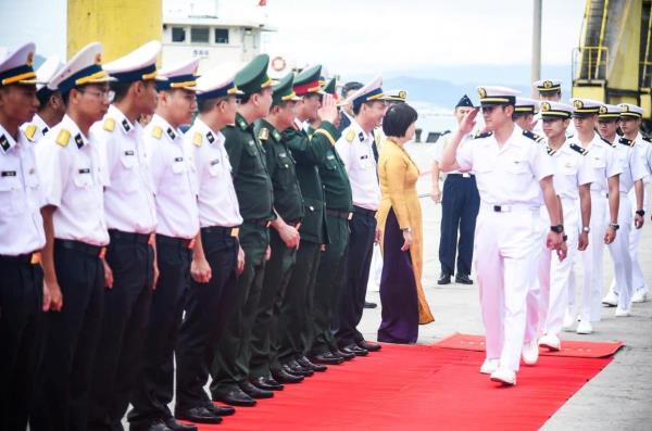 Tàu huấn luyện Nhật Bản thăm Đà Nẵng