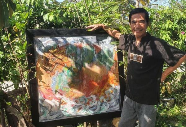 Trưng bày 60 tác phẩm hội họa và điêu khắc tại triển lãm mỹ thuật Diệu âm Ngũ Hành Sơn