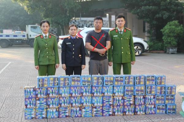 Bắt 6 đối tượng, thu 1,9 tấn pháo