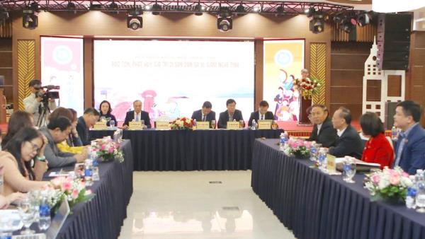 Bảo tồn, phát huy bền vững di sản dân ca Ví, Giặm Nghệ Tĩnh trong đời sống nhân dân