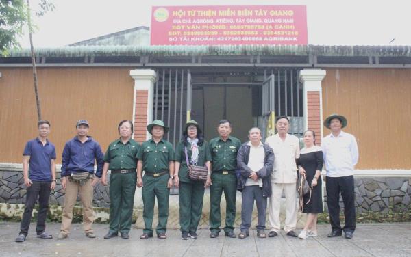 Thành lập Hội Từ thiện Miền biên Tây Giang