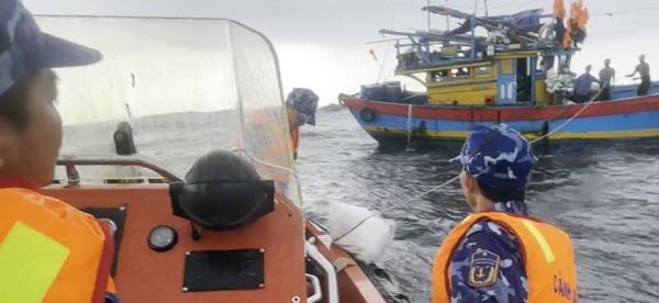 Cứu hộ thành công tàu cá Đà Nẵng gặp nạn trên biển