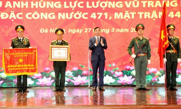 Tiểu đoàn Đặc công nước 471 đón nhận danh hiệu Anh hùng Lực lượng vũ trang nhân dân
