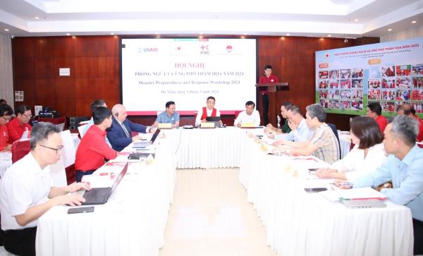 Hội Chữ thập Đỏ Việt Nam triển khai công tác phòng ngừa và ứng phó thảm họa năm 2024