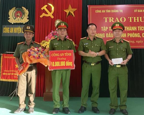 Quảng Trị: Khen thưởng thành tích xuất sắc đánh án ma túy
