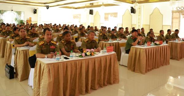 Công an các tỉnh Quảng Trị-Savannakhet- Salavan- Champasac trao đổi kinh nghiệm đấu tranh phòng chống tội phạm