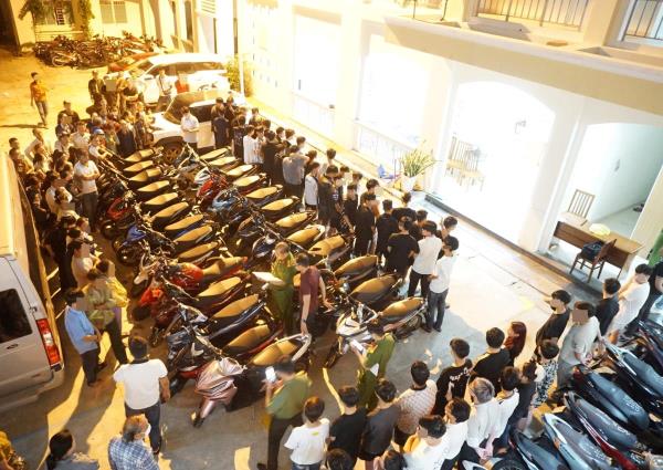 Công an TP Đà Nẵng bắt giam 34 đối tượng mang hung khí gây náo loạn đường phố