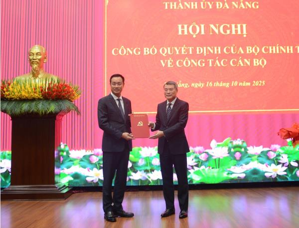 Đồng chí Lê Ngọc Quang được chỉ định giữ chức Bí thư Thành ủy Đà Nẵng