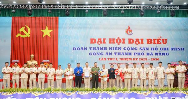 Tuổi trẻ Công an TP Đà Nẵng tổ chức thành công Đại hội đại biểu lần thứ I, nhiệm kỳ 2025 – 2030