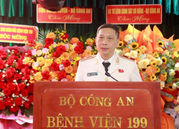 Thiếu tướng Hoàng Thanh Tuyền giữ chức Giám đốc Bệnh viện 199