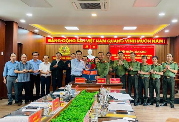 Công an các tỉnh Quảng Nam,  Kon Tum, Lâm Đồng tiếp nhận nhiệm vụ từ các Sở