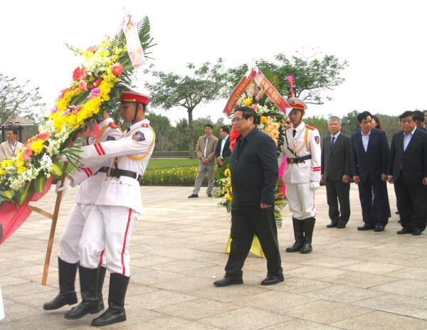 Thủ tướng Chính phủ Phạm Minh Chính thăm, làm việc tại Quảng Nam