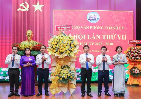 Đảng bộ Văn phòng Thành ủy tổ chức Đại hội lần thứ VII, nhiệm kỳ 2025-2030