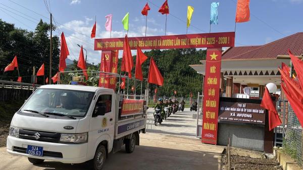 Công an các xã phía Bắc, vùng biên giới phía Tây thành phố Đà Nẵng ra quân thực hiện đợt cao điểm tấn công, trấn áp tội phạm tội phạm, đảm bảo an ninh trật tự