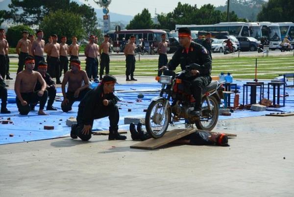 800 chiến sỹ tham gia Hội thi quân sự, võ thuật Công an Nhân dân