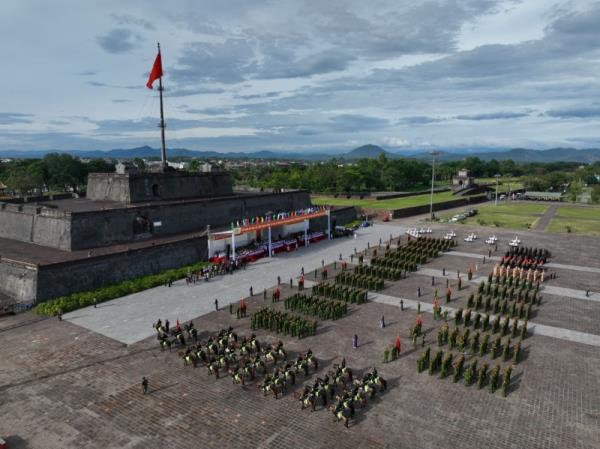 Khai mạc Chung kết Hội thi Điều lệnh, bắn súng, võ thuật CAND - Khu vực phía Nam năm 2022