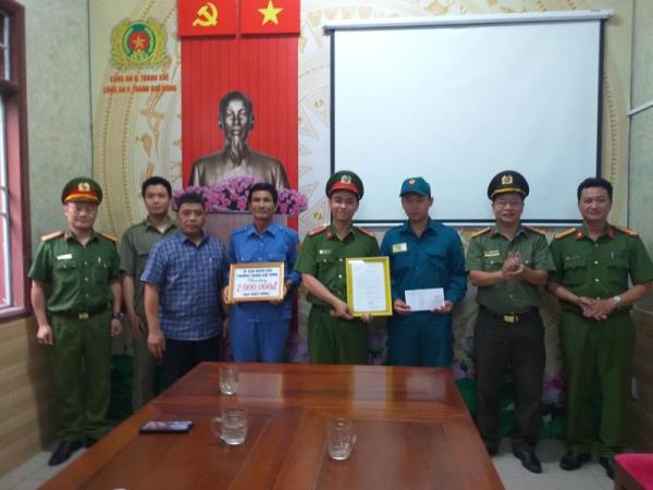 Lực lượng tuần tra 8394 Công an phường Thanh Khê Đông truy bắt đối tượng trộm cắp 2 xe máy