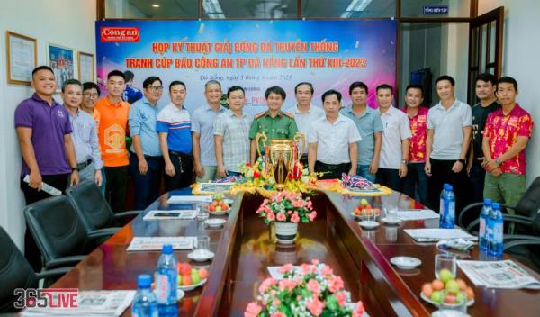 Họp kỹ thuật, bốc thăm chia bảng Giải bóng đá truyền thống tranh Cúp Chuyên đề Công an TP Đà Nẵng lần thứ XIII – năm 2023