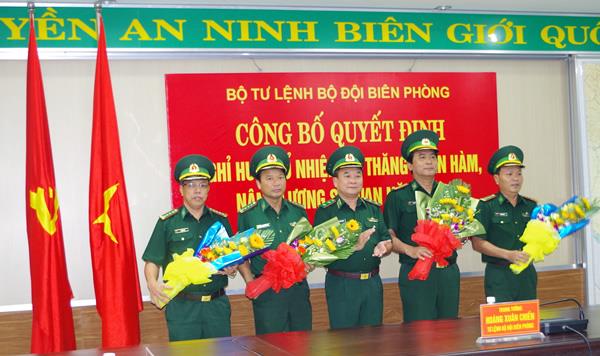 Bổ nhiệm chức danh Chính ủy, phó Chính ủy BĐBP TP Đà Nẵng