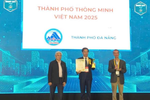 Đà Nẵng được bình chọn Đô thị đáng sống tại Giải thưởng Thành phố Thông minh Việt Nam 2025