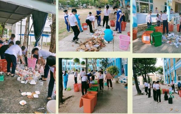 Nhân rộng, hướng tới giảm rác thải nhựa trong trường học