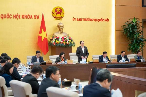 Ủy ban Thường vụ Quốc hội cho ý kiến về sửa đổi Hiến pháp tại Phiên họp thứ 4