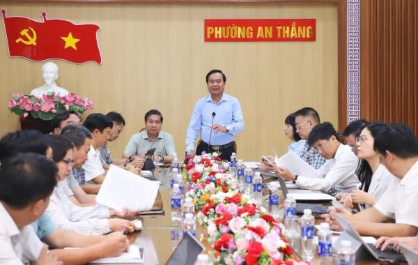 Bộ Nông nghiệp và Môi trường làm việc với phường An Thắng về mô hình chính quyền địa phương 2 cấp