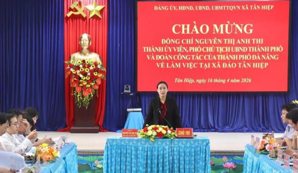 Tháo gỡ điểm nghẽn cho xã đảo Tân Hiệp: Quyết liệt từ chỉ đạo đến hành động