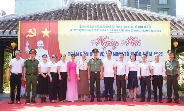 Phường Hải Châu tổ chức điểm cấp thành phố Ngày hội Toàn dân bảo vệ an ninh Tổ quốc năm 2025
