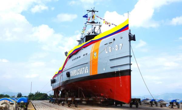 Đóng mới tàu cung ứng thuyền viên nhanh cho Hải quân Ecuador