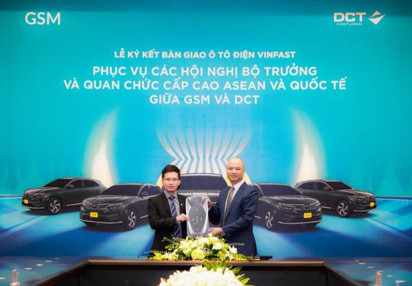 GSM cung cấp ô tô điện Vinfast cho Hội nghị Bộ trưởng ASEAN về quản lý thiên tai