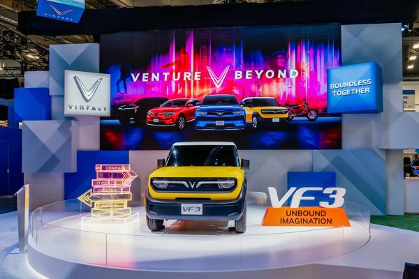 VF 3 được dự báo sẽ hot ở mọi thị trường sau màn ra mắt toàn cầu tại CES 2024