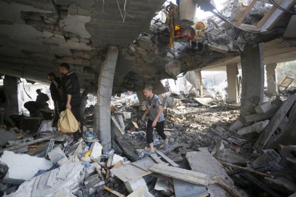 Gaza chỉ còn là một đống đổ nát