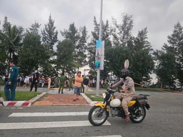 Điều tra vụ tai nạn giao thông làm 2 người tử vong trên đường biển Nguyễn Tất Thành