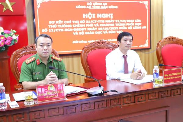 Sơ kết việc thực hiện Chỉ thị số 31 của Thủ tướng Chính phủ về công tác bảo đảm trật tự an toàn giao thông cho lứa tuổi học sinh trong tình hình mới