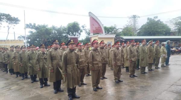 Công an quận Thanh Khê ra quân thực hiện cao điểm tấn công trấn áp tội phạm
