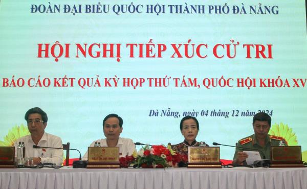 Cử tri ủng hộ cao quyết tâm chống tham nhũng, lãng phí và tinh gọn bộ máy