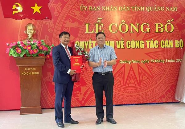 Ông Đinh Văn Hồng giữ chức Giám đốc Vườn quốc gia Sông Thanh