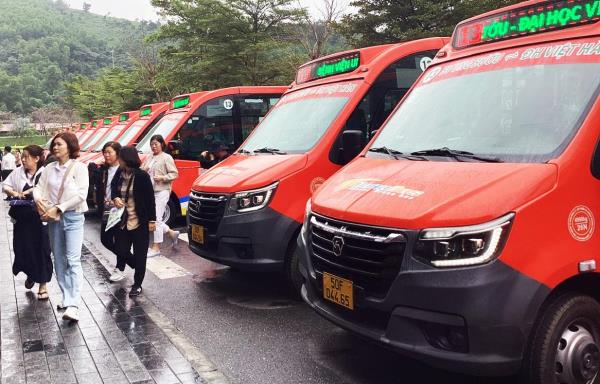 Khai trương 2 tuyến xe buýt liền kề Đà Nẵng - Quảng Nam vào dịp lễ 30-4 và1-5