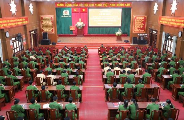 Công an Đắk Nông tập huấn công tác nghiệp vụ cho gần 500 cán bộ chủ chốt