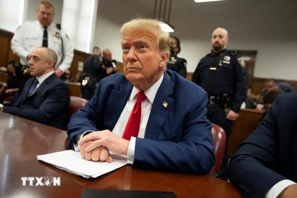 Ông Donald Trump trở thành cựu Tổng thống Mỹ đầu tiên bị kết tội hình sự