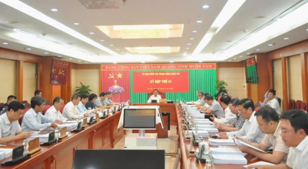 Ủy ban Kiểm tra Trung ương kết luận kỳ họp 41: Kỷ luật, đề nghị kỷ luật một số cá nhân, tổ chức