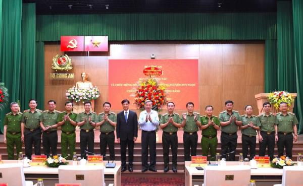 Bộ Công an tổ chức Hội nghị bàn giao công tác đối với Thượng tướng Nguyễn Duy Ngọc
