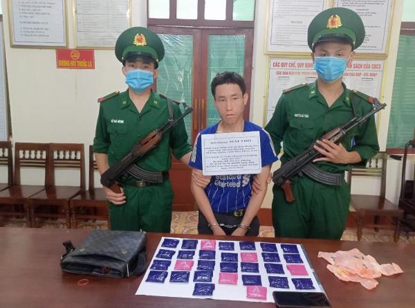 Bắt đối tượng vận chuyển 6.000 viên ma túy