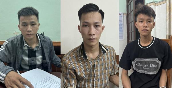 Bắt 3 đối tượng gây hơn 10 vụ cướp giật tài sản tại Đà Nẵng, Quảng Nam