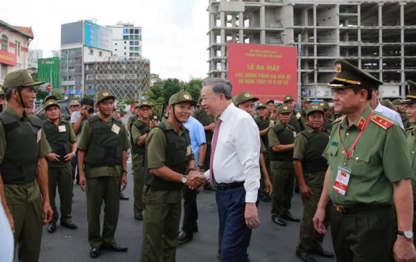 Cả nước đồng loạt ra mắt Lực lượng bảo vệ an ninh trật tư ở cơ sở