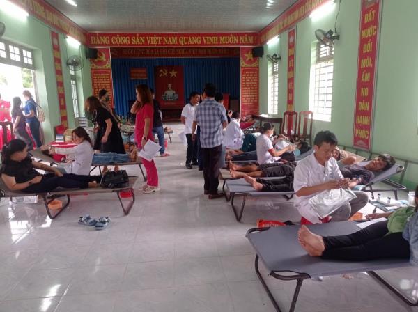 Huyện Nông Sơn vận động hiến 180 đơn vị máu đợt 1 năm 2024