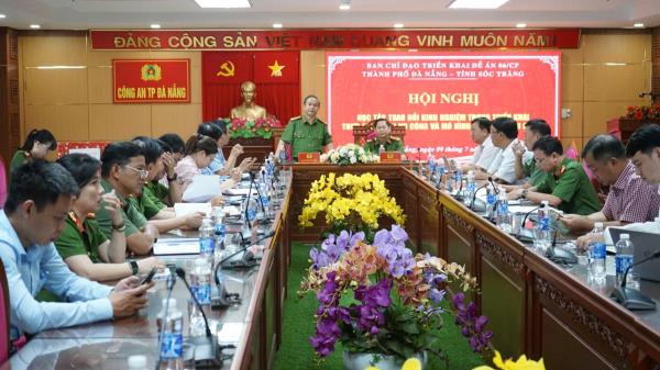 Sóc Trăng trao đổi kinh nghiệm thực hiện Đề án 06/CP với Đà Nẵng